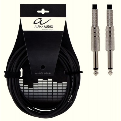 Alpha Audio Basic Line Instrument Cable Jack-Jack 3m